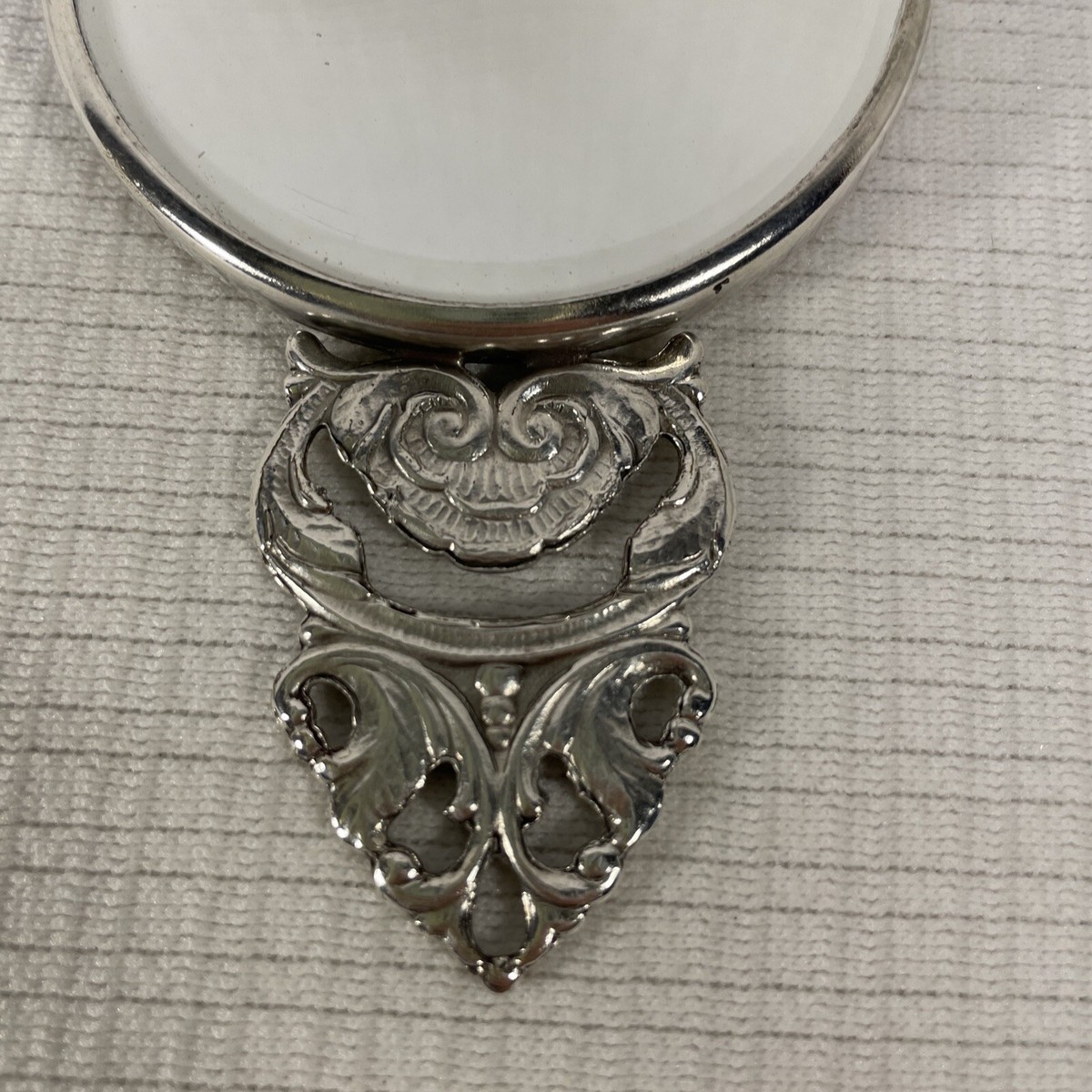 Vintage Hans Hensen Denmark Silverplate  Decorative Comb Vintage Hans Jensen Denmark Repousse Silver Plate Hair Comb  main image 2