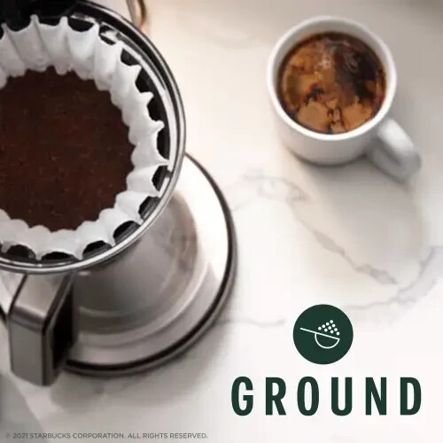 (3er Pack) Starbucks Arabica Bohnen Sumatra, Dark Roast, gemahlener Kaffee, 18 oz - Bild 2 von 9