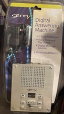 GFM Digital Answering 2 Voice Time/Day Stamp Digital Messaging System FA972 FS
