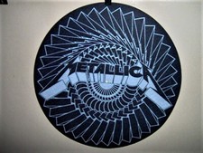METALLICA Slipmat 30th Anniversary BLACK Album 12 Inch Jason Newstead James Hetf