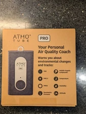 Atmotube Pro Portable Air Quality Monitor - In Hand Opened - never used -Miner 