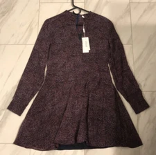 Derek Lam 10 Crosby Women’s Dress Red/Blue MSRP $595 Size 2 New