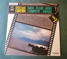 Effetti Sonori Cinema Mare, Pioggia, Vento, Storm, Orage - Vol 1 LP Pathé 2C