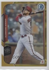 2015 Bowman Chrome Gold Refractor 35/50 Ender Inciarte #33 06bg