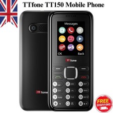 TTfone TT150 Unlocked Basic DualSIM Mobile Phone Sim Free GiffGaff Pay As You Go