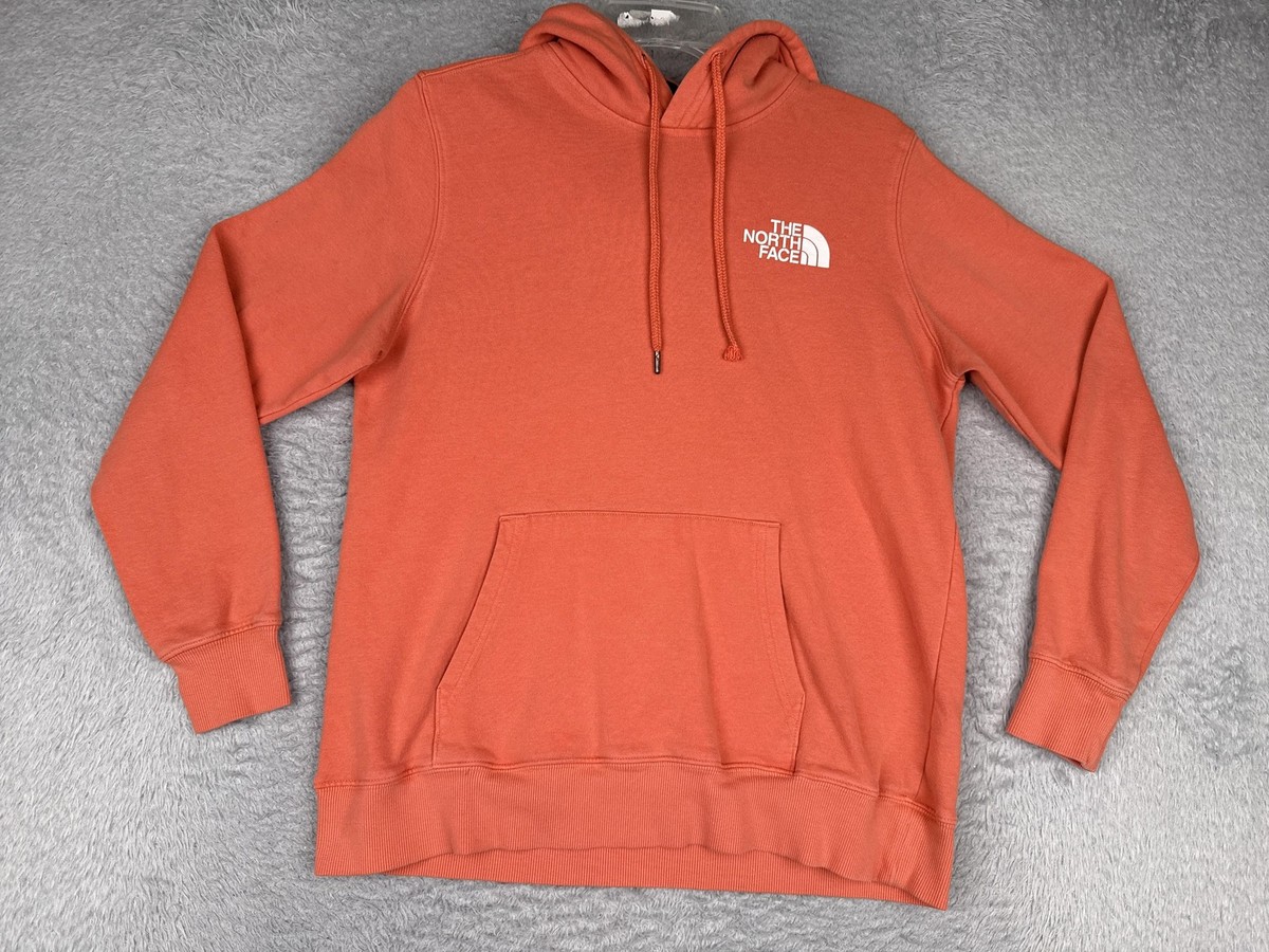 The North Face Hoodie Womens Medium Orange Never Stop Exploring