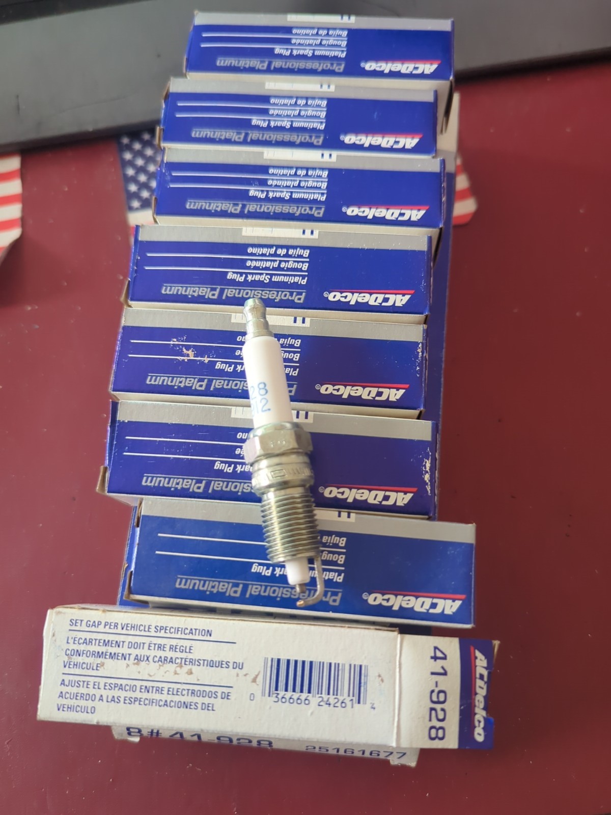 AC-Delco Spark Plugs 41-928 25161677           Lot of 8