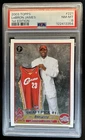 2003-04 Topps 1st Edition LeBron James Rookie RC #221 Cavaliers PSA 8