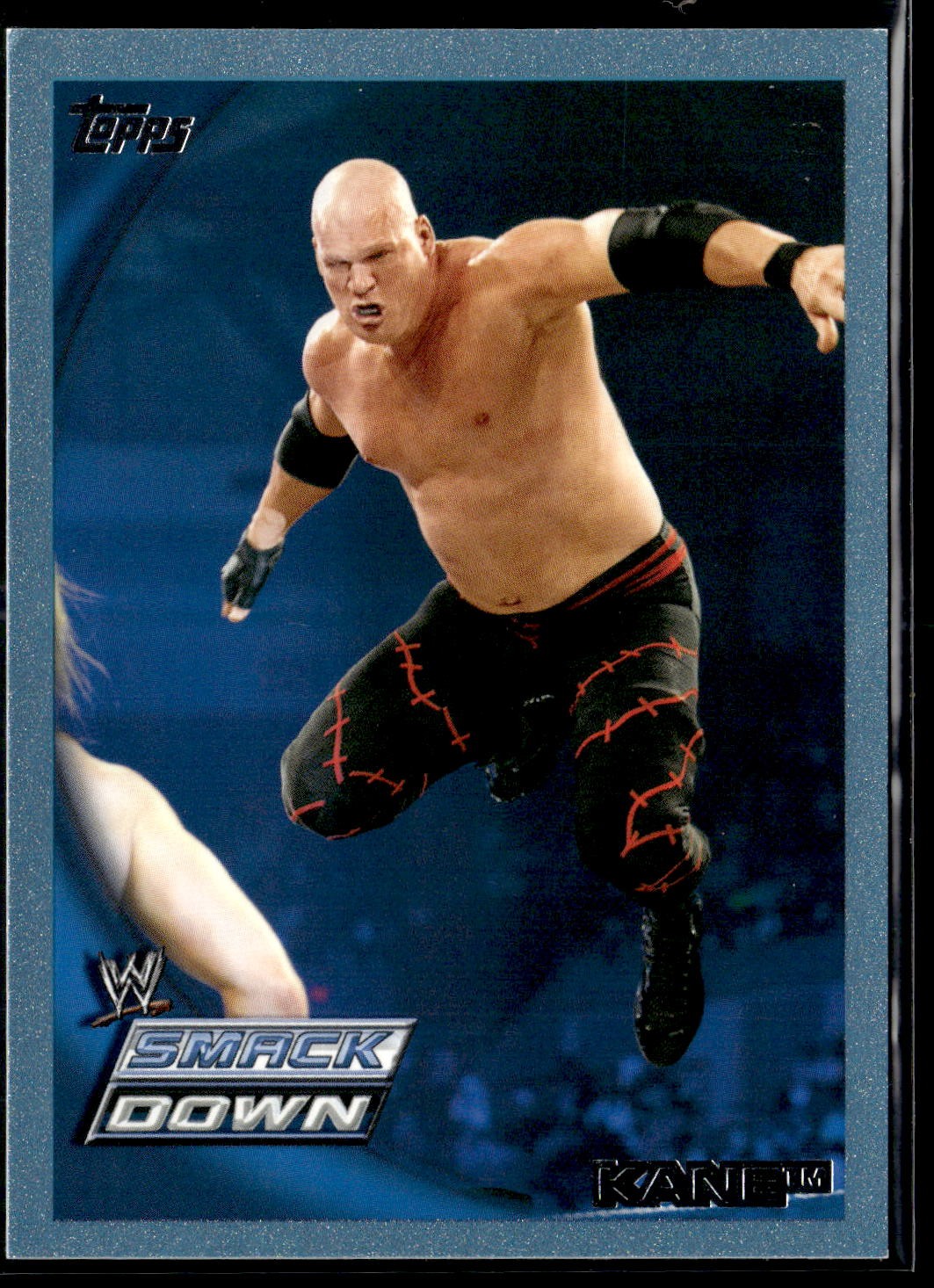 2010 Topps WWE #17 Kane Blue #/2010