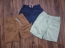 Boys Shorts Lot 3 Pair Size 8 Cat Jack Lands End