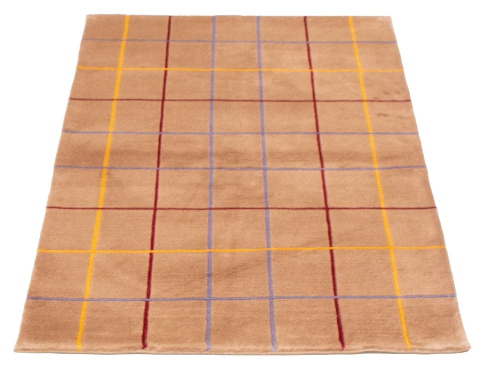 3'9" x 5'9" Hand Knotted Oriental Carpet Traditional Wool Area Rug - Image 3 of 4