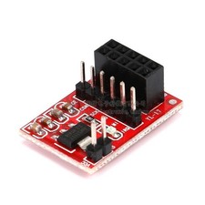 Socket adapter plate board for 10 pin NRF24L01 + transceive modules 51 Y #pq