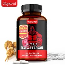 Ultra Testosterone - Tribulus, Ashwagandha, Horny Goat Weed, Maca, Men's Health