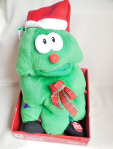 Sound  Light Animated Dancing Singing Plush Rockin Around the Christmas Tree NIB