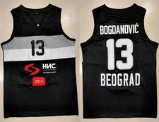 Maglia basket Bogdanovic #13 Partizan Belgrado Serbia Beograd retrò