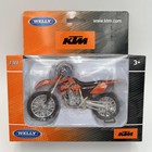 Welly Ktm 450 Sx-F Die Cast Model Motorcycle 1:18 Scale Collectible Toy New