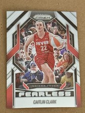 2025 Panini Prizm WNBA Caitlin Clark Fearless #7 Indiana Fever