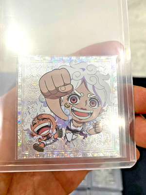 Lot 17 One Piece Bandai Stickers Luffy Gear 5 Nika Gear 4 3 2 Mixed Collection