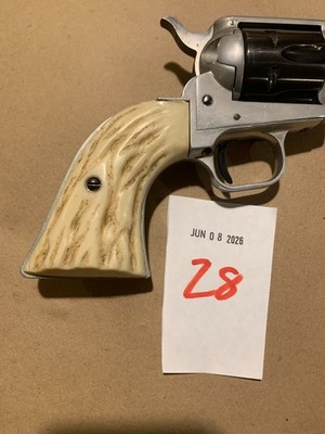 Heavy Polymer Faux Stag Grips for Colt Frontier Scout 