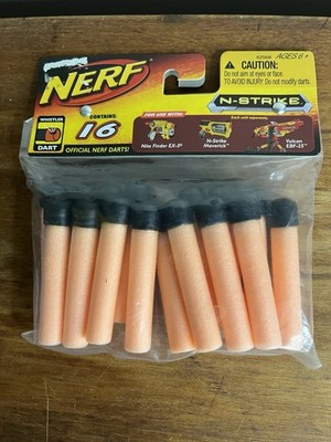 Nerf N-Strike Whistler Darts 16 Pack Orange Darts New Sealed pack