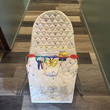 Vintage 1993 Summer Infant Playtime Bouncer in "Basic Butterfly" with Toy Bar