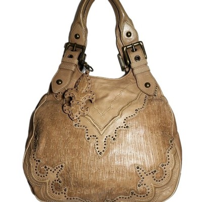 ISABELLA FIORE FLEUR DE LIS CHARMED SADDEL KNIGHT BRITTA SHOULDERBAG Y2K $695