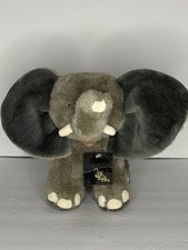 Special Effects 24K Polar Puff Elephant Plush 10" Cameron 5606 Gray 1994 PlzRead