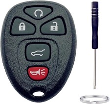 2007-2014 Chevy Suburban Tahoe Traverse Gmc Acadia Key Fob Shell 5 Button 2007-2014 Chevy Suburban Tahoe Traverse Gmc Acadia Key Fob Shell 5 Button