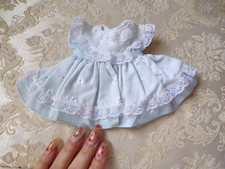 VTG Baby/Doll Dress Blue with Eyelet By Royal