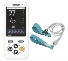 Infant Pulse Oximeter Baby Fingertip Oximeter Real Time & Nighttime Monitoring