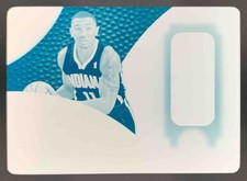 Orlando Johnson 2013-14 National Treasures Immaculate Cyan Printing Plate 1/1