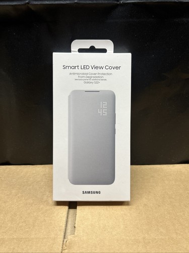 Samsung Smart LED View Cover für Galaxy S22+ - Hellgrau - Bild 1 von 4
