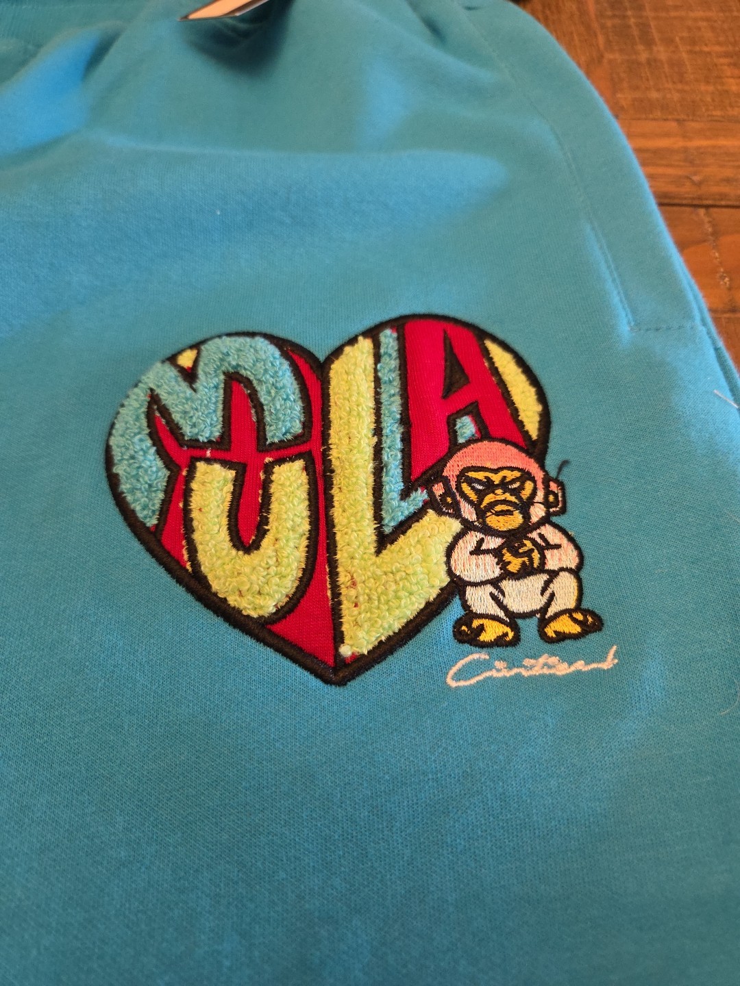 civilized bear Mula sweatpants size 3XL Light Blue