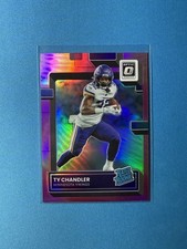 2022 Panini Donruss Optic Ty Chandler Rated Rookie Pink Holo Prizm Vikings Saint