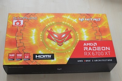 SAPPHIRE NITRO+ Radeon RX 6700 XT 12GB GDDR6 Grafikkarte (11306-01-20G)