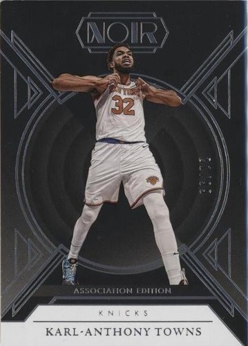 2024-25 Panini Flawless New York Knicks Shade Signatures Karl
