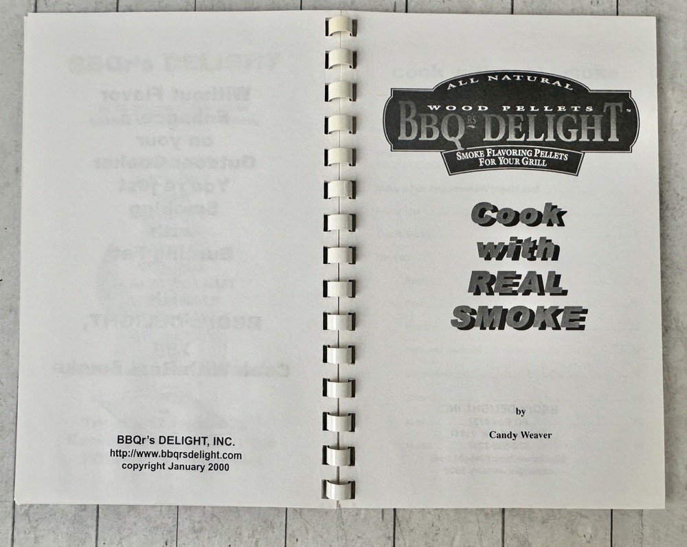BBQr's Delight: BBQ Grilling Recipes Natural Smoke Pellets 2000 Spiral Comb