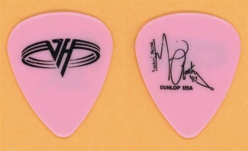 Van Halen Michael Anthony Vintage Guitar Pick - 1993 Right Here Right Now Tour