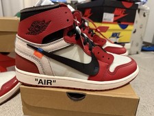Nike Air Jordan 1 High Off White Gr.45 NEU