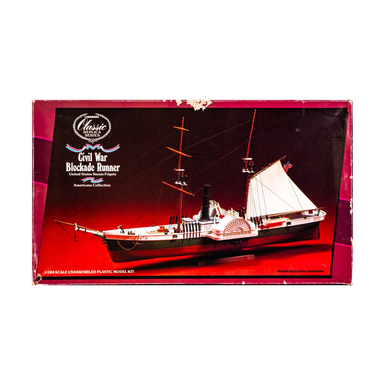 S 1/124 Civil War Blockade Runner (1/124) Fair/nm