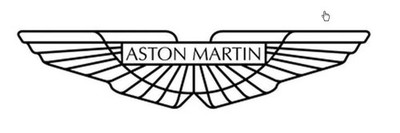 Aston Martin Logo Vinyl Decal Die Cut