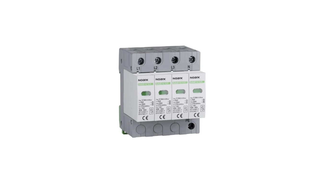 Surge Limiter Type T1+T2 4P 275V 12.5kA Interchangeable 103342