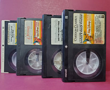 BETA Lot 4 tapes Disney Christmas, Winnie the Pooh, Careers TAPES ONLY- UNTESTED