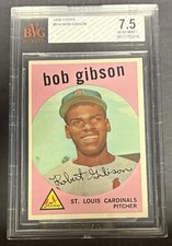 1959 Topps Bob Gibson # 514 BVG 7.5