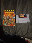Total Carnage Super Nintendo SNES 1993 Authentic Cartridge + Manual