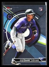 Ezequiel Tovar 2023 Finest ROOKIE RC #80 Colorado Rockies Chrome *187