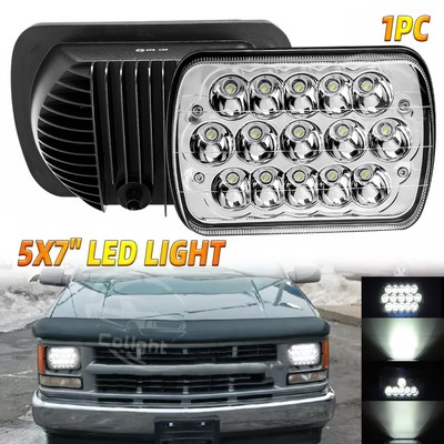 DOT 7x6'' LED Headlight for Chevy C1500 C2500 C3500 K1500 K2500 K3500 1988-1999