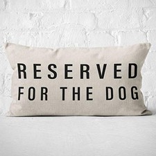Mancheng-zi Reserved for The Dog Pillow,12 x 20 20" x 12" Pack of 226 Beige2