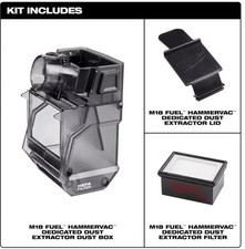 Milwaukee 49-90-2344 DDE Dust Box Assembly New for M18 Fuel HAMMERVAC