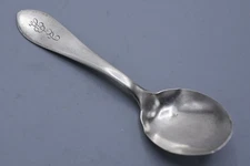 Frank Whiting ADAMS Baby Spoon 4-1/4" Sterling Silver Monogrammed HLC
